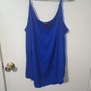 Torrid Size 1 Vibrant Blue Ava Cami